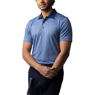 Glenmuir Gullane Performance Polo Golf衬衫 - 浅灰色/海军