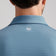 Peter Millar Hales Performance Jersey Golf Polo Shirt - Navy/Cottage Blue