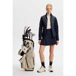 J.Lindeberg Women's Holma Quilt Hybrid Golf Jacket - JL Navy