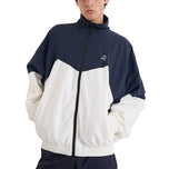Huffer Caddie Track Golf Jacket - Navy
