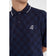 Huffer Check Par Golf Polo Shirt - Navy