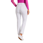IBKUL Women's 5 Pocket Performance Golf Pant - White