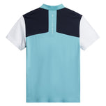 J.Lindeberg Block Golf Polo Shirt - Stillwater