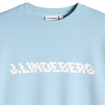 J.Lindeberg 俱乐部印花高尔夫圆领 - 勿忘我