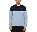 J.Lindeberg Emrik Block Knitted Golf Sweater - Forget-Me-Not
