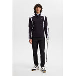 J.Lindeberg Lukas Quarter Zip Golf Mid-Layer - Black