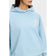J.Lindeberg Women's Cove Print Golf Hoodie - Forget-Me-Not
