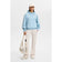 J.Lindeberg Women's Cove Print Golf Hoodie - Forget-Me-Not