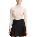 J.Lindeberg Women's Ella Compression Golf Shirt - Moonbeam