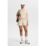 J.Lindeberg 女式 Nova 高尔夫圆领 - Moonbeam