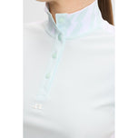 J.Lindeberg Women's Pip Golf Polo Shirt - Sky Light