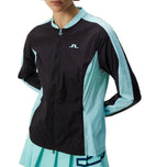 J.Lindeberg妇女Thorine Wind Pro高尔夫球外套 - 黑色