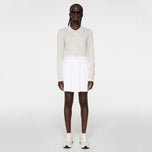 J.Lindeberg Women's Emma Knitted Golf Skirt - White
