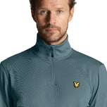 Lyle＆Scott Tech 1/4邮编高尔夫米德莱尔 - 铁蓝色