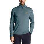 Lyle＆Scott Tech 1/4邮编高尔夫米德莱尔 - 铁蓝色
