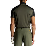 Lyle & Scott 拼色高尔夫 Polo 衫 - 深黑色/花岗岩