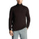 Lyle & Scott Embroidered Merino Blend 1/4 Zip Knit - Jet Black