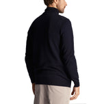 Lyle＆Scott Core 1/4 Zip Merino混合 - 黑暗海军