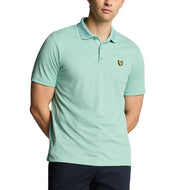 Lyle & Scott Golf Tech Polo Shirt - Mineral Turquoise