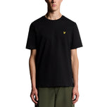 Lyle＆Scott Plain高尔夫T恤 - 喷气黑色