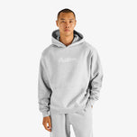 Malbon Fesque Golf Hoodie - Heather Grey