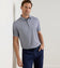 Peter Millar Solid Performance Jubilee Jersey Golf Polo Shirt - Navy