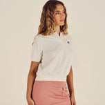 Malbon 女式 Kin Polo 衫 - 象牙色