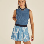 Malbon Women's Ami Mockneck - Vintage Indigo