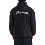 Malbon Ridge Anorak Golf Performance Pullover - Black