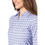 Golftini Women's Cool Girl Long Sleeve Golf Polo Shirt - Nauti & Nice