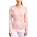 Nivo Women's Nicole V-Neck Golf Sweater - Crystal Rose