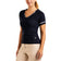 Nivo Women's Nyla V-Neck Knitted Golf Polo Shirt - Navy