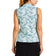 Nivo Women's Vivia Sleeveless Mock Neck Golf Shirt - Aruba Blue