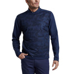 Peter Millar Bond Elite Golf Crew Neck Pullover - Navy