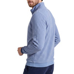Peter Millar Ridgeline Knit Golf Quarter Zip - Summer Rain