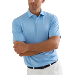 Peter Millar 纯色性能球衣高尔夫 Polo 衫 - 黑色（副本）