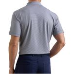 Peter Millar Solid Performance Jubilee Jersey Golf Polo Shirt - Navy