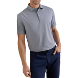 Peter Millar Solid Performance Jubilee Jersey Golf Polo Shirt - Navy