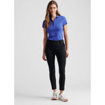 Peter Millar 女式 Bingham 弹力九分高尔夫球裤 - 黑色