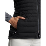 Peter Millar 女式 Fuse Hybrid 高尔夫背心 - 黑色