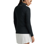 Peter Millar Women's Women's Raglan Sleeve Perth 1/4 Midlayer - Black