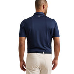 Peter Millar Men's Solid Performance Golf Polo - Navy