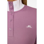 J.Lindeberg Women's Piper Golf Polo Shirt - Very Grape