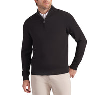 Puma Cloudspun Fleece 1/4 Zip Golf Midlayer - Puma Black