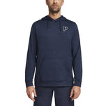Puma Cloudspun Patch Golf Hoodie - Deep Navy Heather