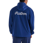 Malbon Ridge Anorak Golf Performance Pullover - Navy