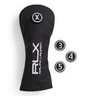 RLX Ralph Lauren Embroidered Fairway Head Cover - Black