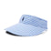 RLX Ralph Lauren Women's Performance Player Visor - Blue Gingham