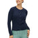 Rohnisch Women's Classic Cable Knit Golf Cardigan - Navy