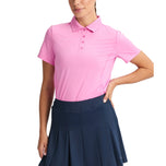Rohnisch Women's Nicky Golf Polo Shirt - Fuchsia Pink